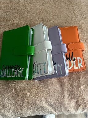Savings Binders for a budgeting